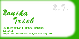 monika trieb business card